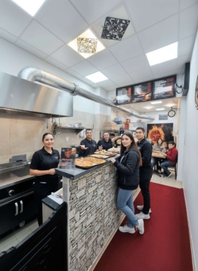 Laufender Fastfood/Imbiss Betrieb Pizza, Pasta, Burger auf zentraler Einkaufsstrasse in Moabit, 10551 Berlin, Gastronomie