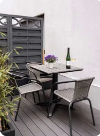 Relaxbereich Terrasse