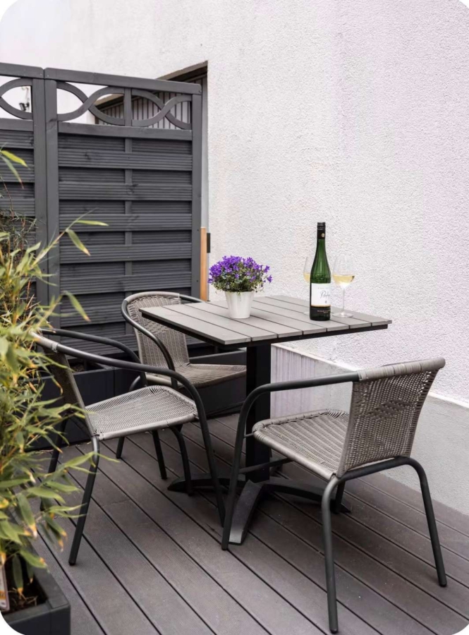 Relaxbereich Terrasse