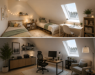 Provisionsfrei- 3-Zi-Neubauwhg., mit Balkon, Erstbezug 2027, Stellplatz dabei, KfW-Förderdarl. mögl. - Kinderzimmer/Büro