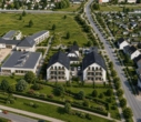 Provisionsfrei- 3-Zi-Neubauwhg., mit Balkon, Erstbezug 2027, Stellplatz dabei, KfW-Förderdarl. mögl. - Vogelperspektive